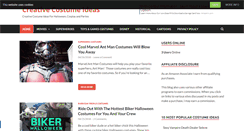 Desktop Screenshot of creative-costume-ideas.com